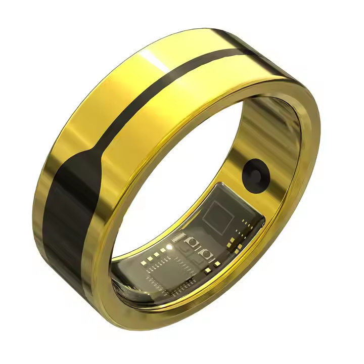 OEM Long Standby Time Waterproof 5ATM Health Management Fitness Tracking Auto Dial Smart Ring
