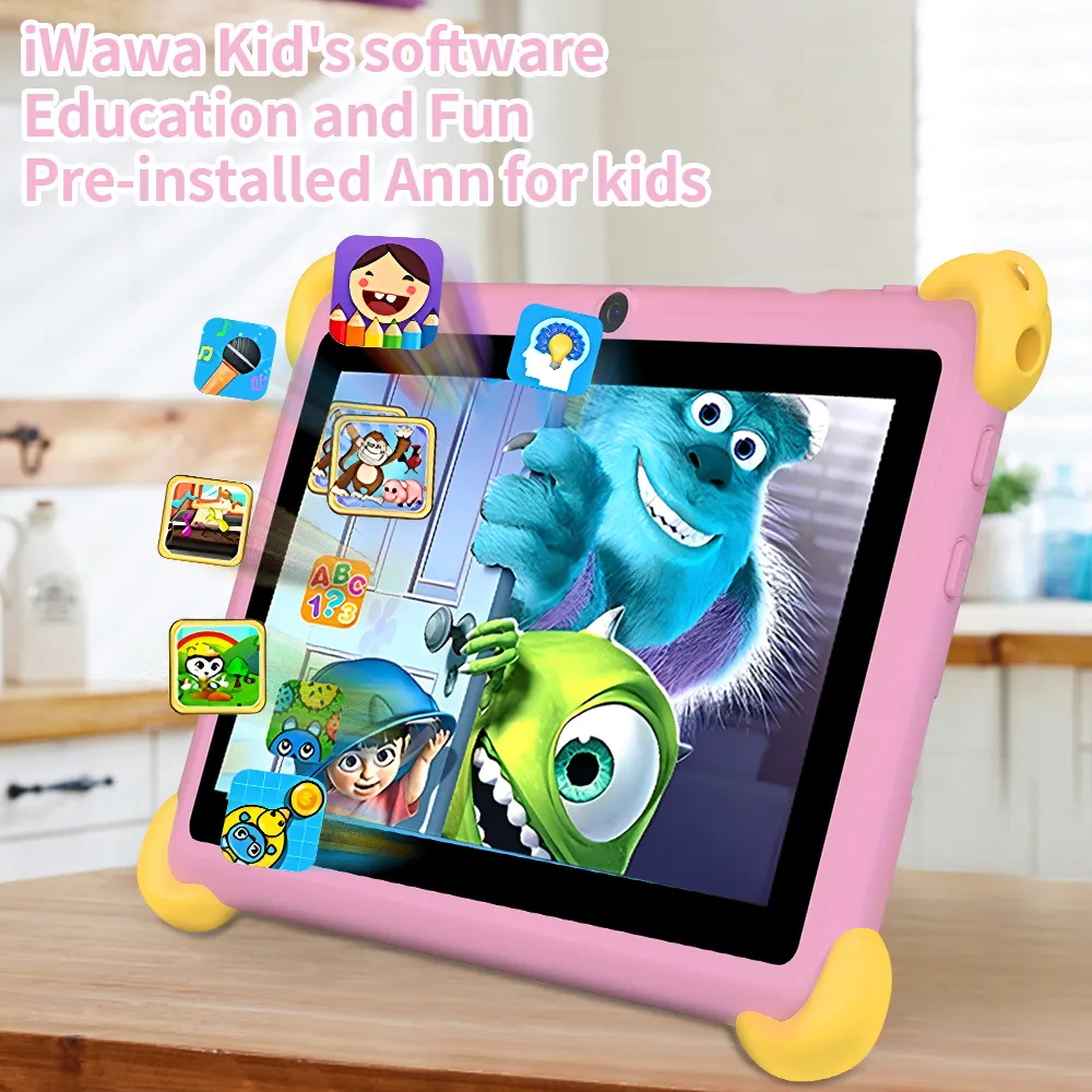 Hot Sale - Android Tablet MFX009 Pro 7 inch 1.3GHz Quad CoreA133 4GB RAM + 64GB Storage 4G WiFi Android 13 kids tablet
