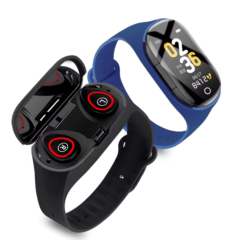 Hot Selling OEM Headphones Wireless Sports Smart Watch With Earbuds Earphone