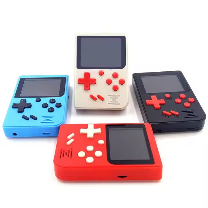 YLW Hot-Sale Mini Retro 8 Bits Bandheld Classic Game Console OEM Built-in 129 Electronic Handheld Games for Adult and Kids