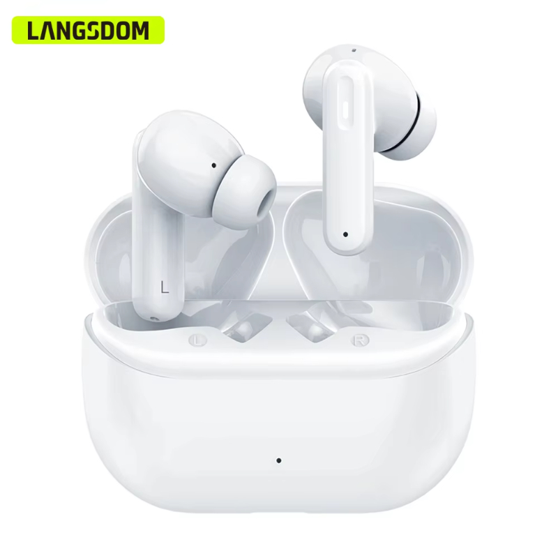 OEM Mobile Phone Accessories Handfree Earphone ANC ENC Wireless Earbud Bluetooth 5.4 Noise Cancelling TWS Earphones & Headphones
