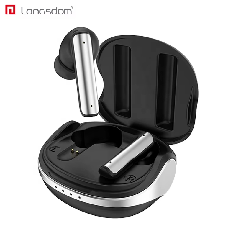 Langsdom TA03 ANC+ENC Tws Cheap 3D Stereo Earbuds In-ear Headphone Bluetooth Earphones Audifonos In Ear Wireless EarBuds