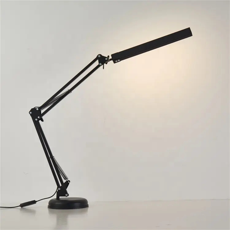Factory Customizable Led Desk Lamp Workstation Desk Lamp 3 Modes 10-level Dimming Modern Study Table Lamp