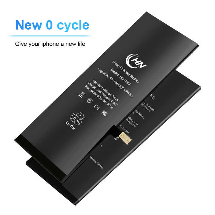 For Iphone 6s 1715 Mah 3.82V Replacement Battery Mobile Phone RECHARGEABLE Smart Phone Stock Black Shark 3 Pro Battery