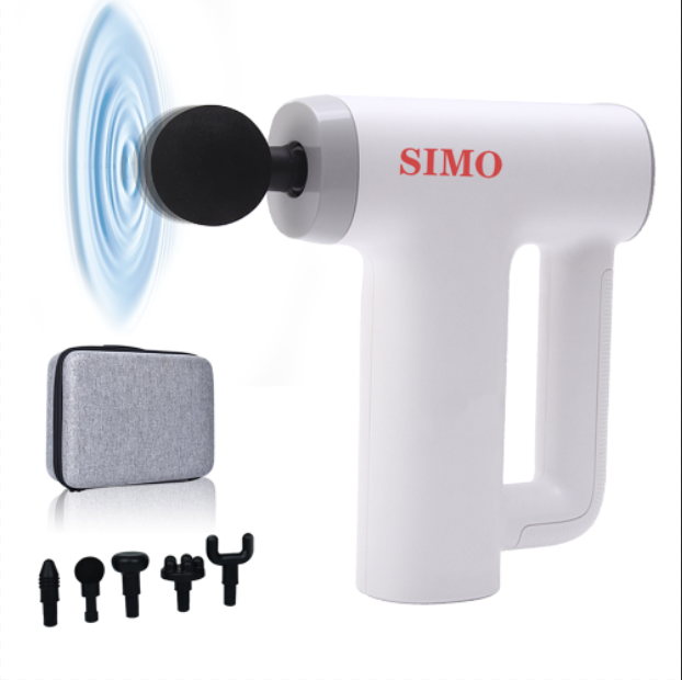 Custom Logo Masaje corporal Percussion Massage Gun Handheld Deep Tissue Back Massager for Sore Muscle