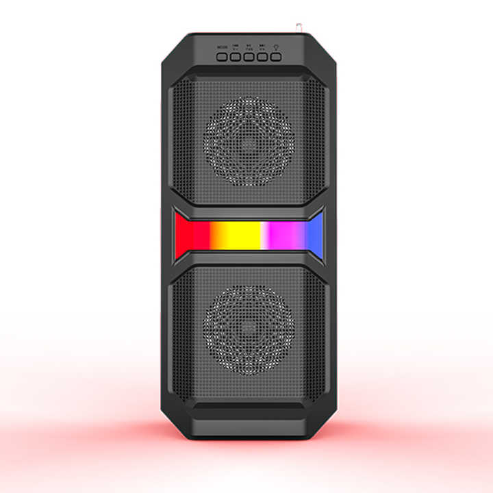 New Outdoor Wireless Speaker Portable Speaker Box Woofer Bluetooth Solar Charging Speaker