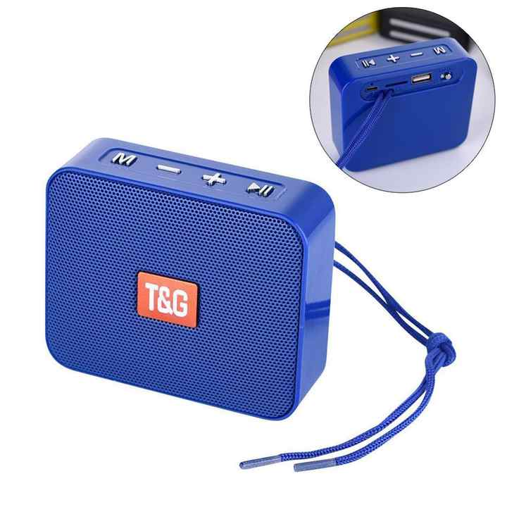 TG166 Mini Portable Bluetooth Speaker Small Wireless BT 5.0 Support USB TF card FM Radio caixa de som altavoces
