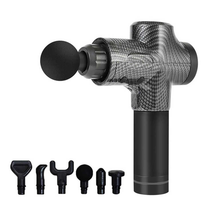 Percussion Vibration Deep Tissue Wireless Quiet Muscle Massage Gun With Relieve Body Pain