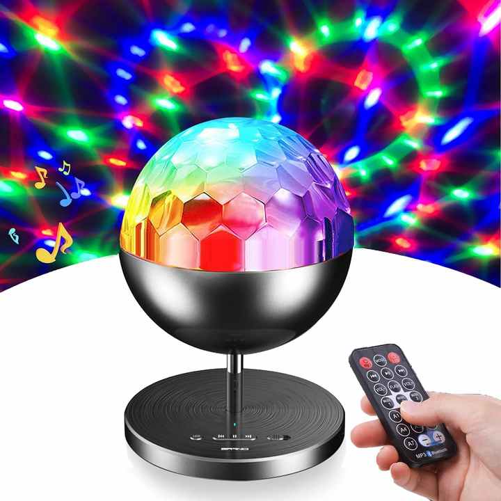 Magic Ball Stage Bar Dormitory crystal disco led light blue tooth speaker Indoor Party Wireless Speaker