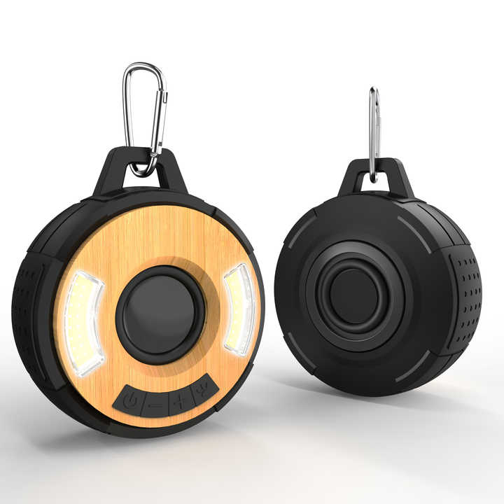 Cute Portable Waterproof Wireless Bluetooths Speaker Mobile Phone Mini Speaker with Led Light