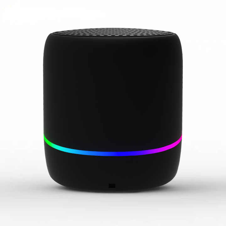 New Arrival Waterproof Wireless Music Portable Outdoor Colorful LED Light BT Speaker