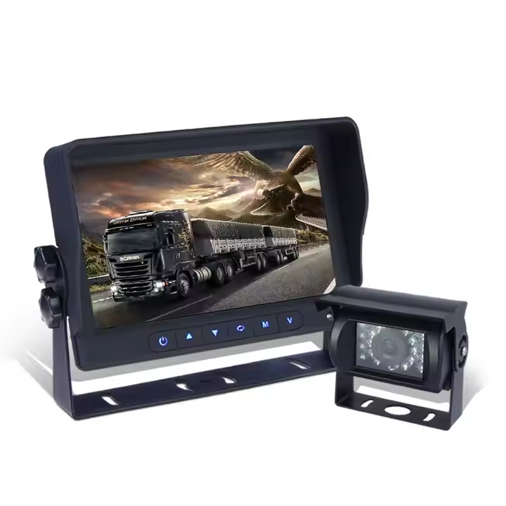 New Arrival 7 inch AHD 1080P Monitor Camera Wired System Digital Display Car Rear View System for Bus Trucks, heavy duty vehicle