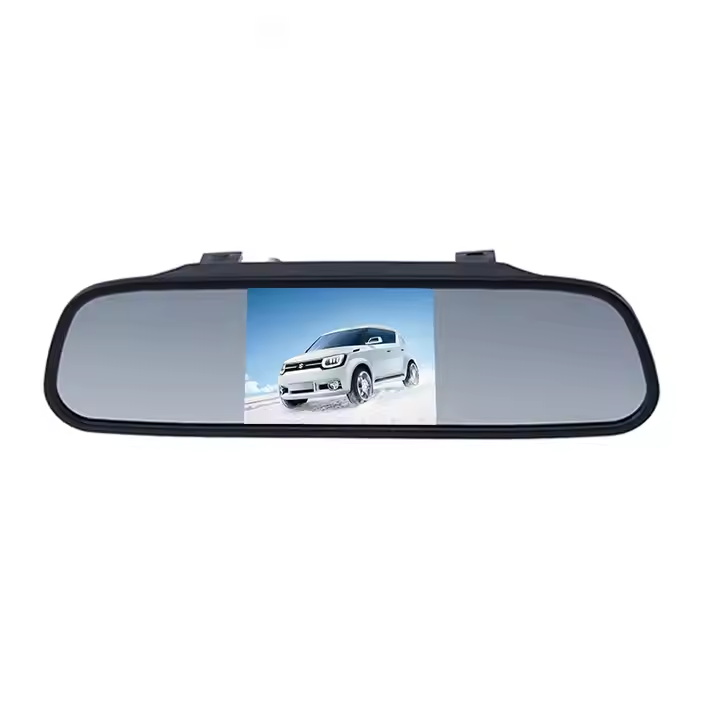 5 inch car mirror monitor rear view system for truck bus cars