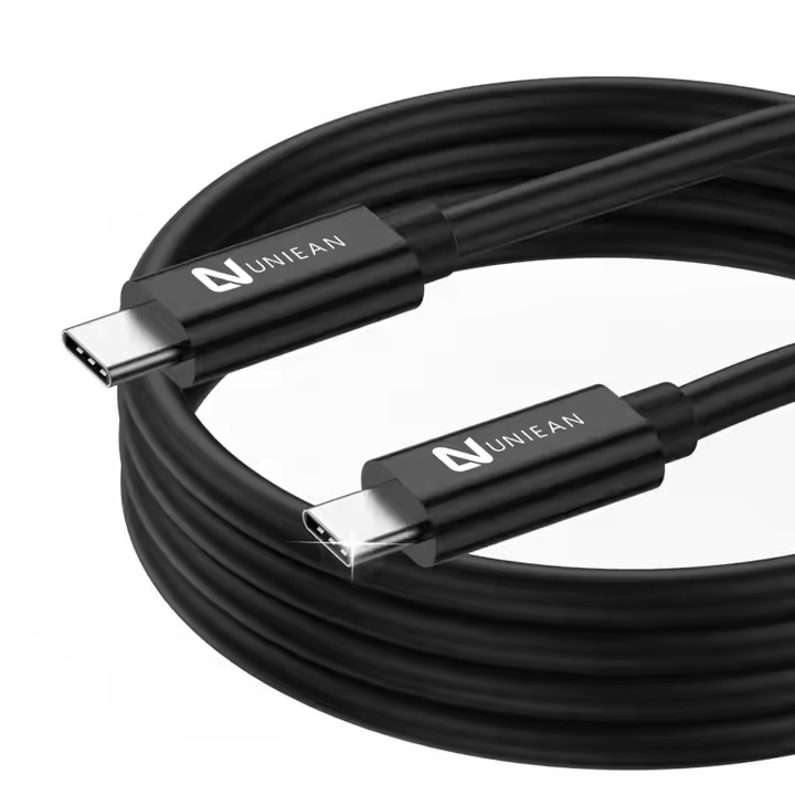 2024 Premium Quality USB3.2 20Gbps Type C to Type C Cable PD100W Fast Quick Charging USB-C Sync Data Cable for iphone Laptop