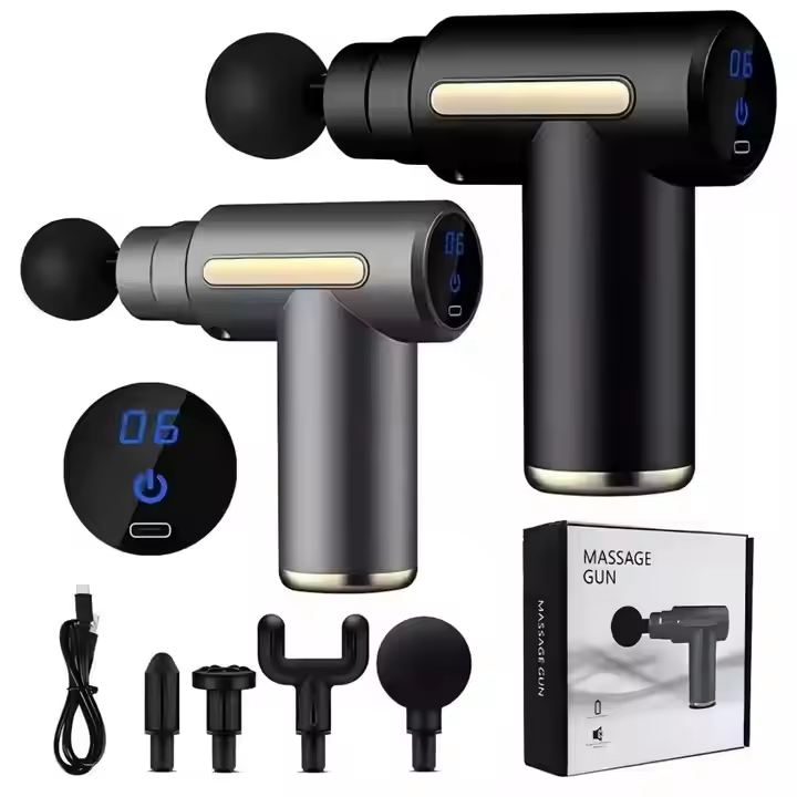 Phenitech Super Mini Gun Massage, Percussion Deep Tissues Muscle Massager With 6 Speed Travel Massage Gun for Office Relaxing