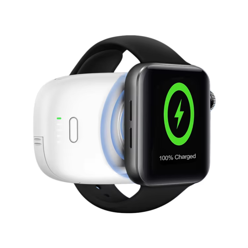 Mini Carga Inalambrica Smart Watch Wireless Charger Magnetic Power Bank For Portable Apple Watch Charger Keychain iWatch Series