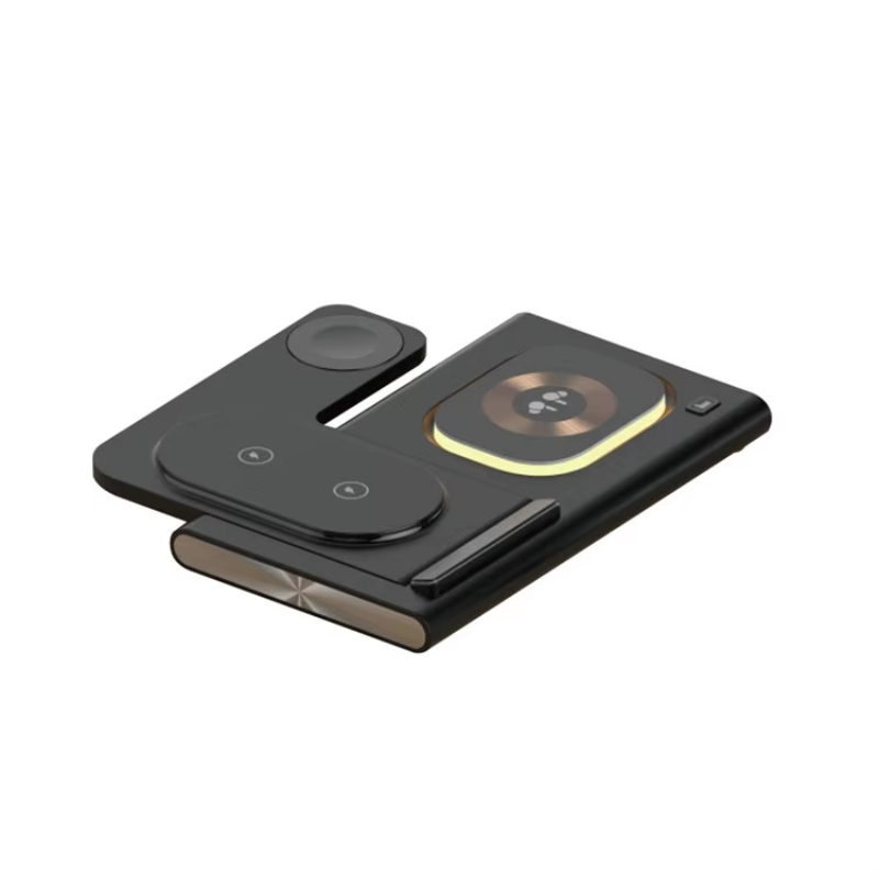 Wholesale Hot Selling Electronics Products Cargador Inalambrico 15W Universal 3 En 1 Charging Stand Station For iPhone Samsung