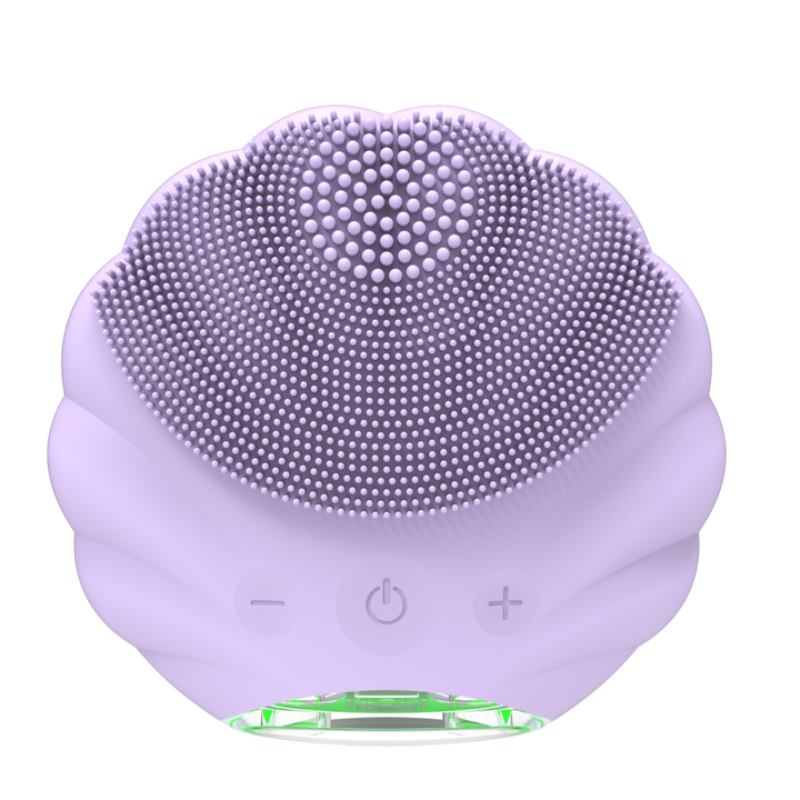 Wholesale Vibrating Electric Usb Waterproof Facial Brush Cleaner Exfoliating Electrical Sonic Silicone Facial Cleansing Brush