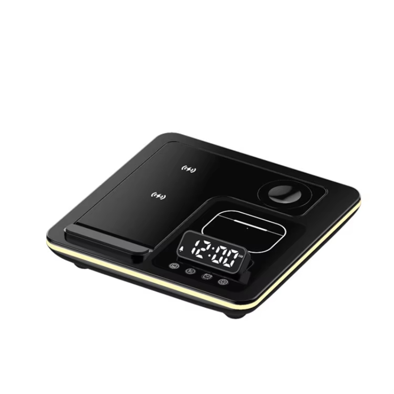 Mobile Phone Holder And Wireless Charger 3 In 1 Magnetic Foldable Wireless OEM Charging Station For Multiple Devices For Apple