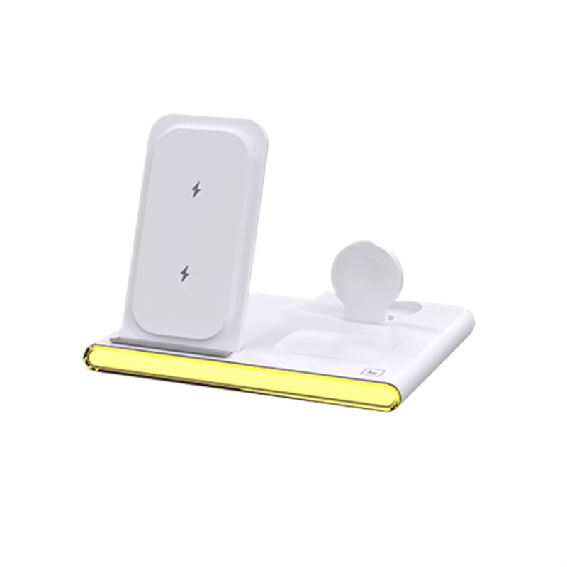 New Technology products 2024 Cell Phone Accessories 15W Wireless Phone Charger Stand Promotional With Logo Customizable Printed