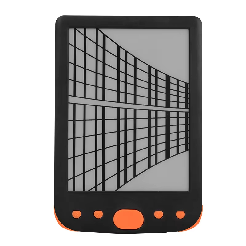 Linux 6inch ink screen with touch screen earphone wifi ebook reader
