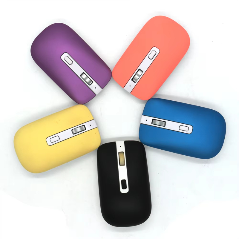 computer accessories wholesales new 2023 mouse rechargeable custom logo wireless mini small mouse orange green computer mouse