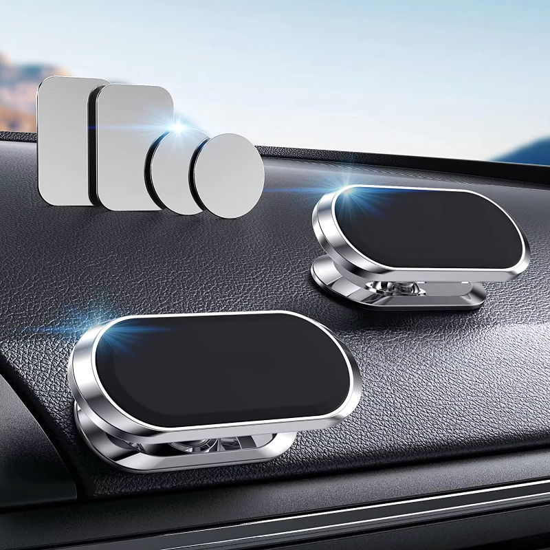 New Design Custom Logo Universal 360 Degree Rotation Magnetic Phone Mount Car Dashboard Gps Upgrade Magnet Car Phone Holder