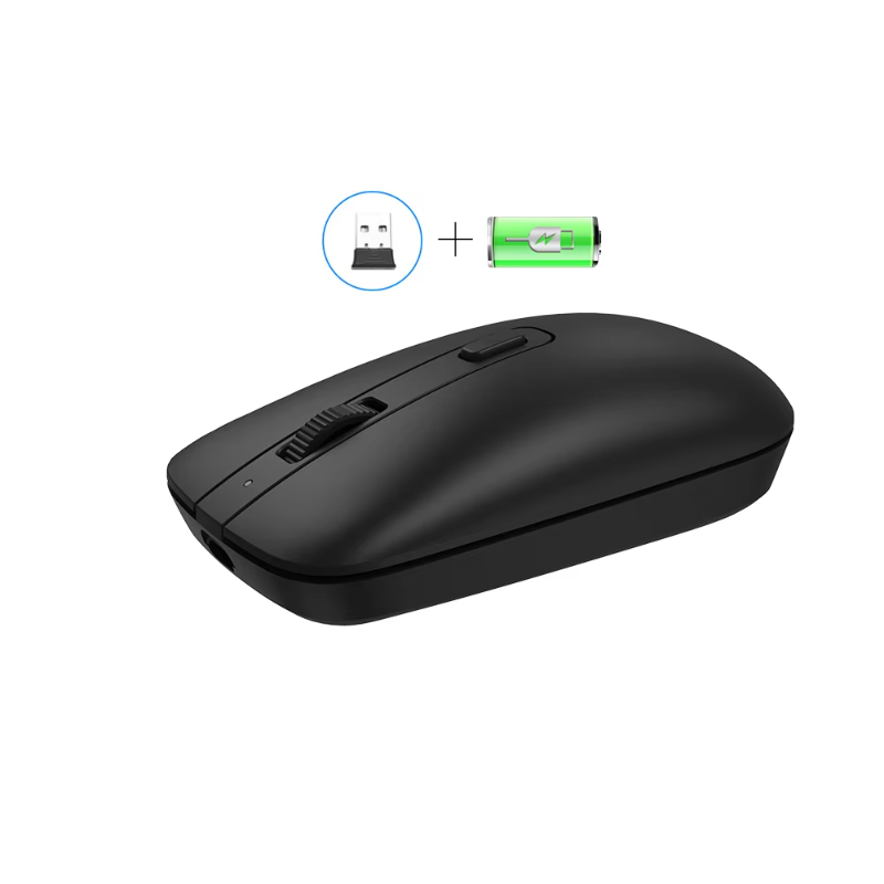 usb type c long range long range 2.4ghz wireless optical computer 18650 wireless mouse with rechargeable battery