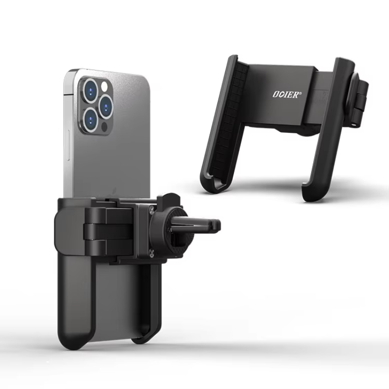 Custom Logo quick release lock car mobile phone mount adjustable universal accessoires phone stand for air vent car phone holder