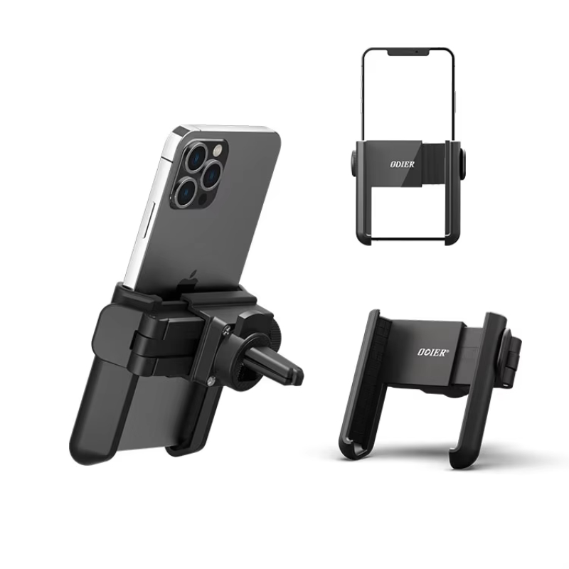 ODIER OEM ODM 360 rotation sturdy firmly hot sell Cell Phone Mount AS SEEN ON TV Phone Holder for Inside Car Mounts to Air Vent