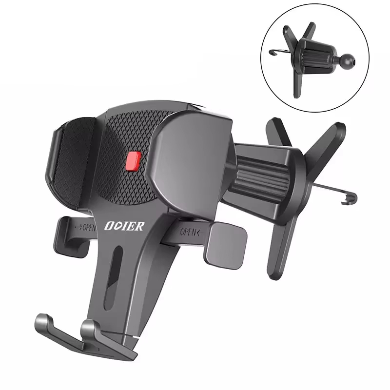 One bottom release anti-slip universal 360 car holder adjustable multiple mobile mount mobile phone holder car