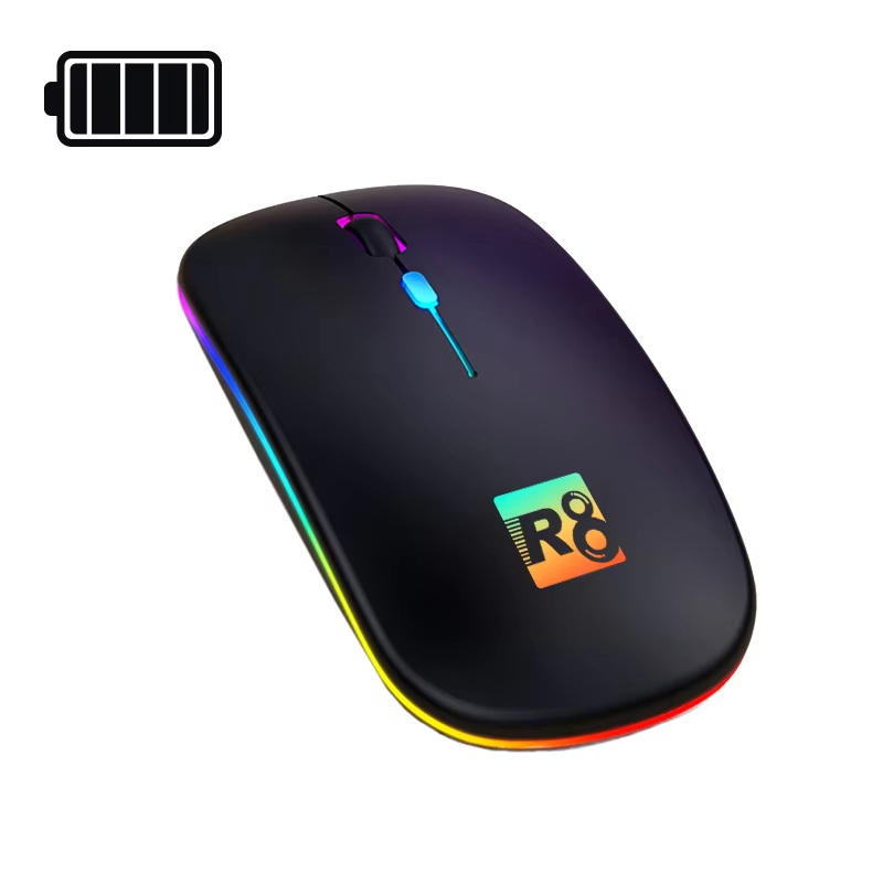 New product HXSJ T23 BT + 2 4GHz Wireless Dual Modes 4-Keys 1600 DPI Adjustable Ergonomics Optical Mouse with CE,ROHS