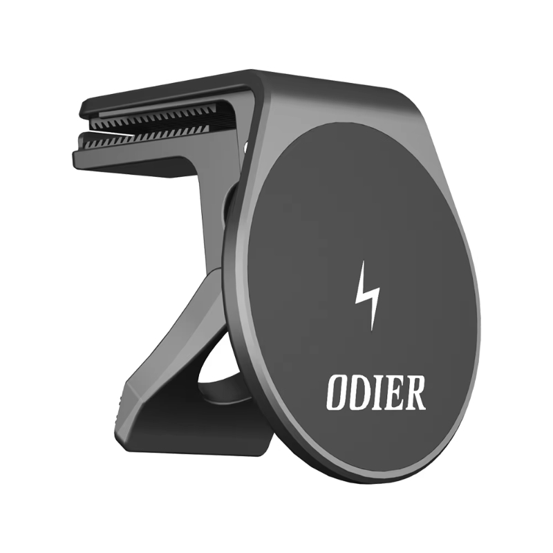 Odier 2023 Universal car phone charge mount wholesale car phone holder 15W fast charge wireless bank for Iphone samsung xiaomi