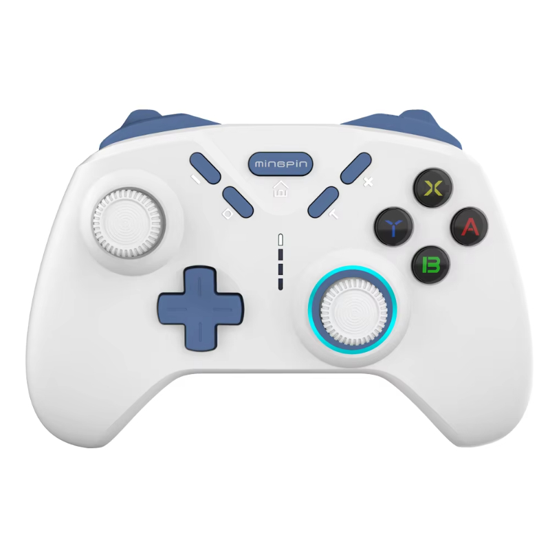 Bestselling BT 5.0 Programmable Button Six Axis Gyroscope Tubro Auto Function Wireless Controller for N-Switch PS4 PS3 IOS