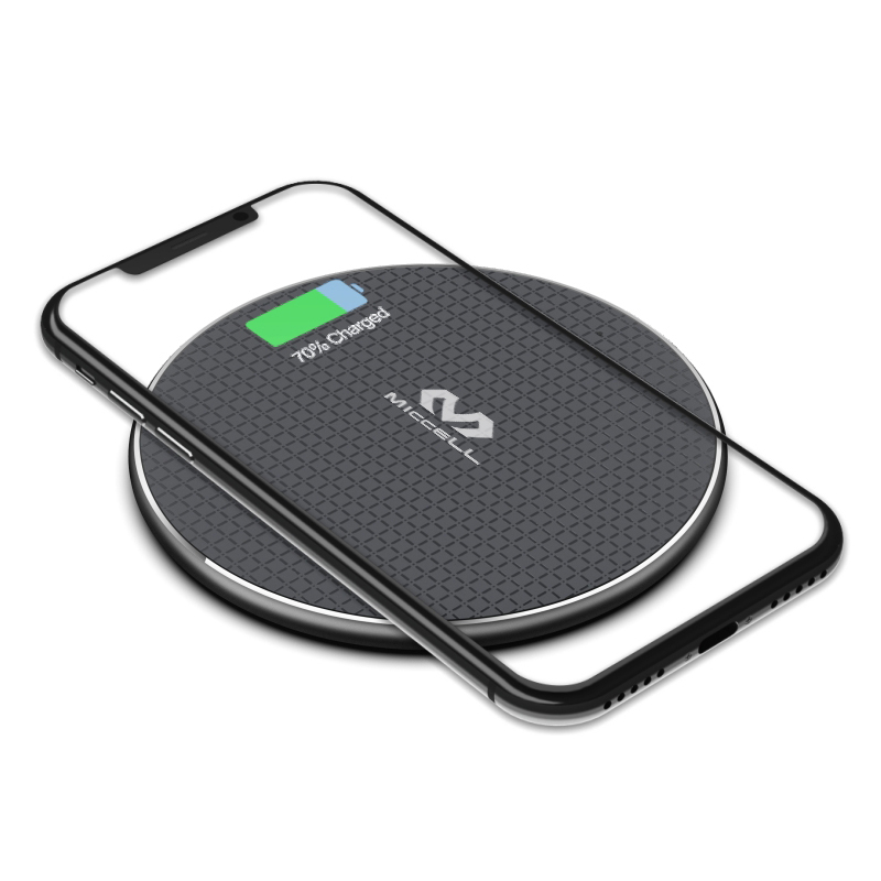 Cargador inalambrico 10W for samsung portatil para celular con soporte carro cargadores de celulares inalambr for iphone