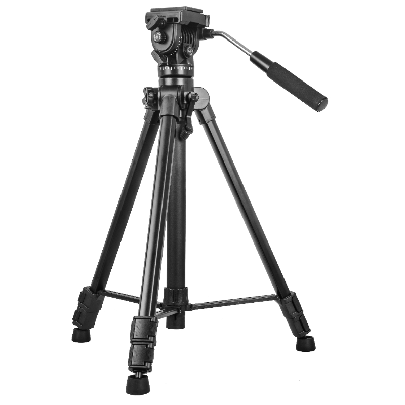 Kingjoy 65_Camera video Tripod Aluminum Heavy Duty Tripod Stand for Canon Nikon with Carry Bag Holder DSLR iPhone Max Load 15 Lb