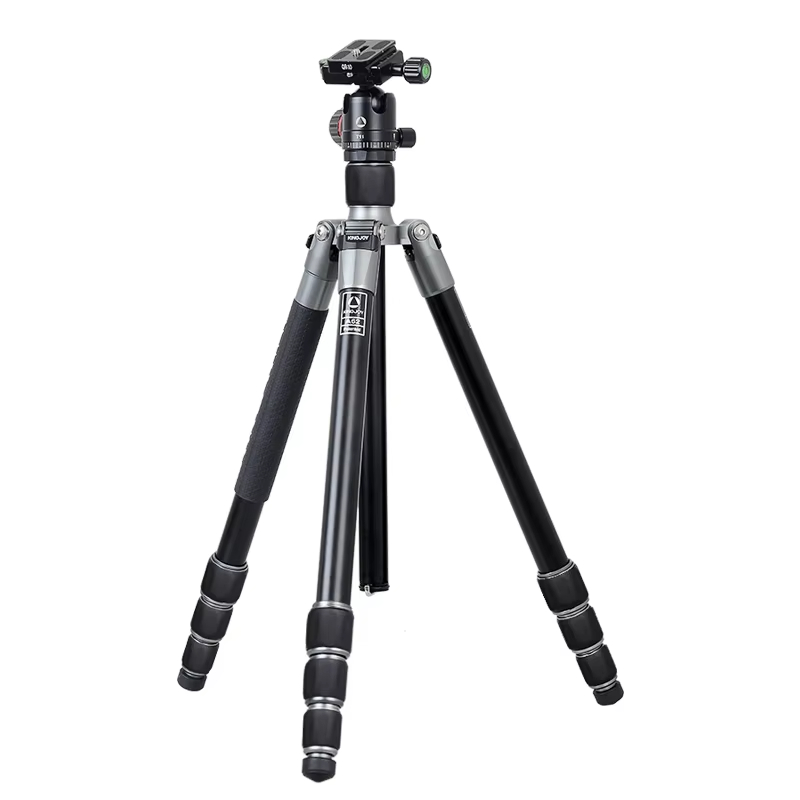 Kingjoy A82+T11 Professional Video Camera Tripod Stand Ball Head Portable Monopod for Phone Video Shooting