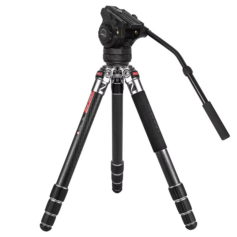 KINGJOY Camera Tripod Lightweight 72_ 4-Section Flip-Lock Aluminum Tripod Converts to Monopod