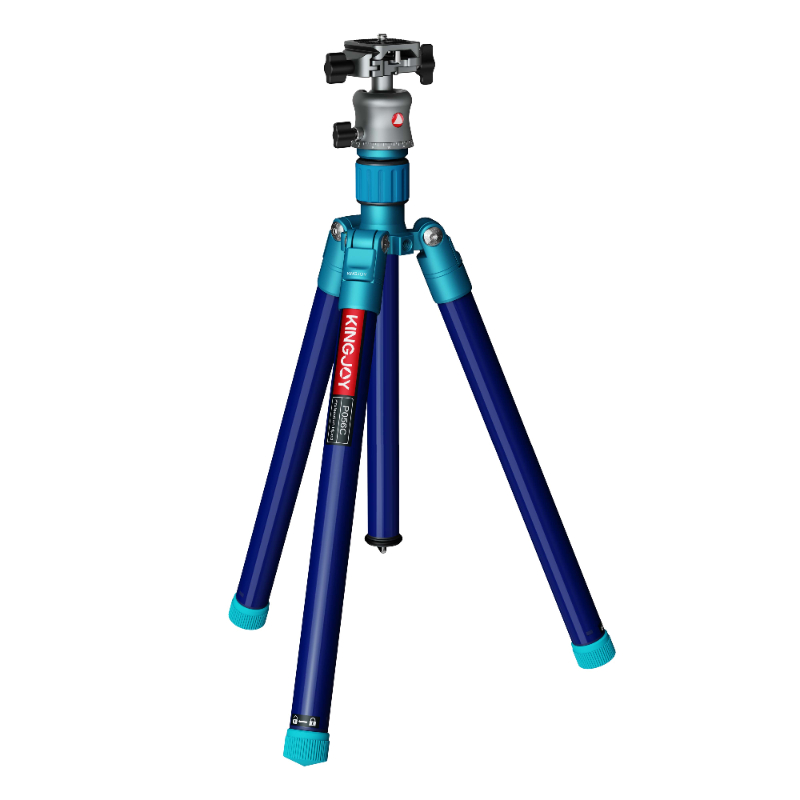 KINGJOY Newest Professional Heavy Duty Carbon Fiber Camera Tripod Without Center Shaft Tripod