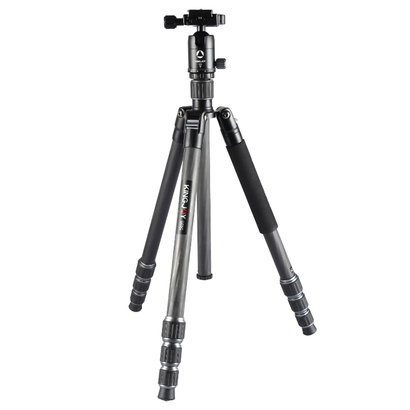 KINGJOY Professional Heavy duty large load capacity Carbon Fiber tripod stand for watching bird