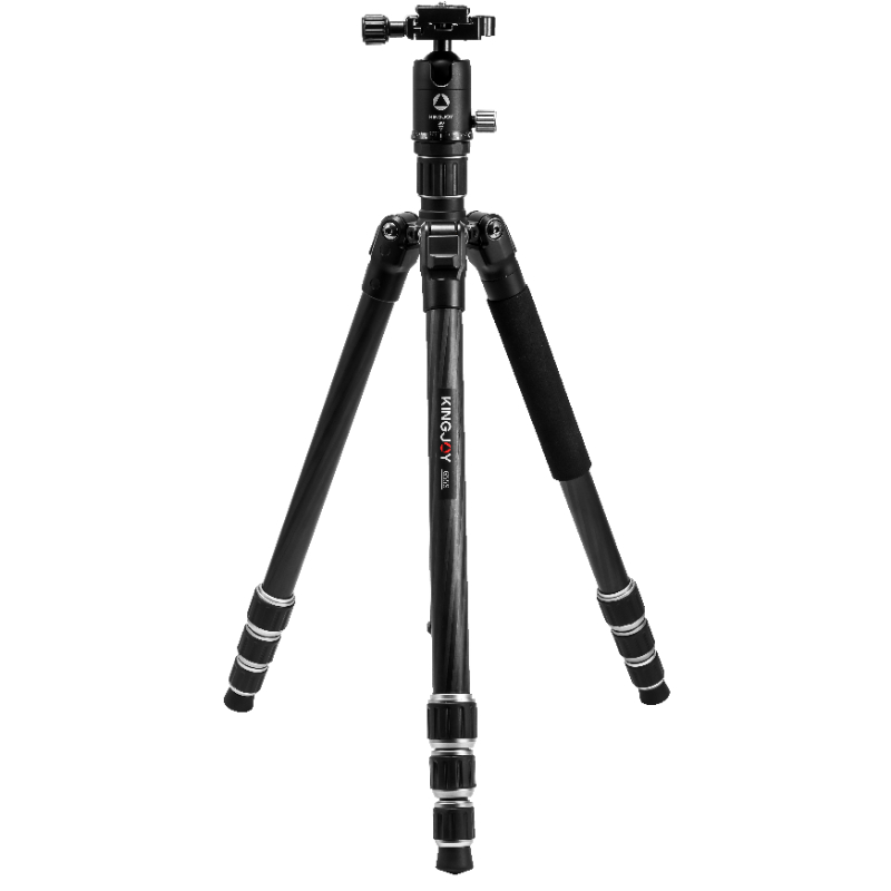 Travel G55S+G0 Portable shooting Lightweight Photo Ball Head Photographic Professional Stand Carbon Fiber DSLR Camera Tripod