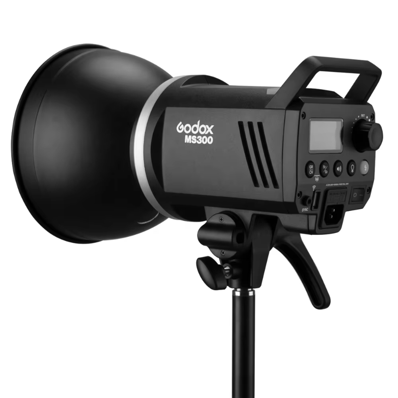 God-ox Ms200 200w _ Ms300 300w 2.4g Built-in Wireless And Durable Bowens Mount Studio Flash Receiver Lightweight Compact