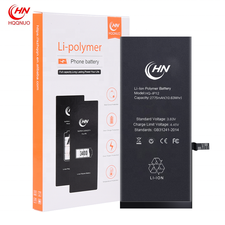 For iphone 5s 6 6G 6plus 8 X Battery TI Chips Lithium Li-ion Polymer Phone Battery All Mobile Phone Black Stock OEM