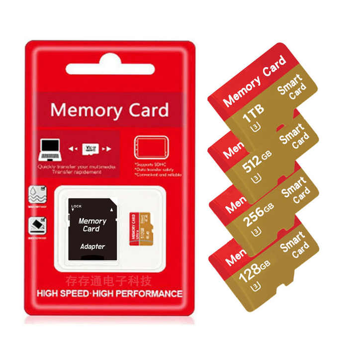 High-Speed Micrsd Memory Card 128 Gb 4Gb 8Gb 16Gb 32Gb 64Gb 128Gb 256Gb 512Gb SD TF Card For Phone