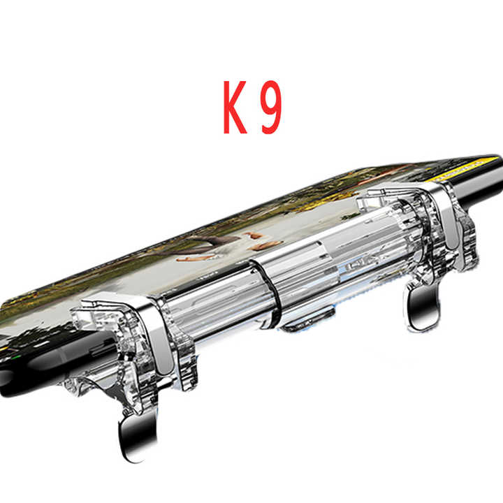 Portable 6 Fingers 4 Keys control gaming fire button for PUBG K9 l1r1 fire controller button gaming joystick