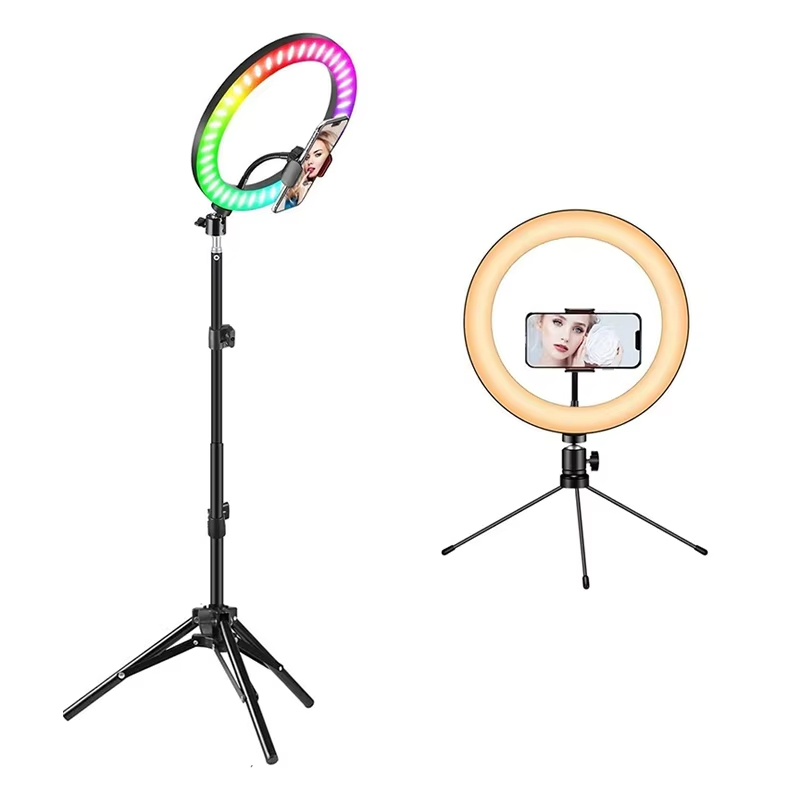 Cheap selfie rechargeable selfie ring light photography