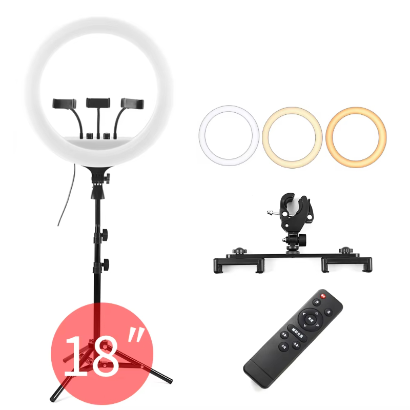 Wholesale Beauty Salon Photography Light Good Quality 130cm 180cm Wall Mount 14 18 21 inch Ring Light for Photography