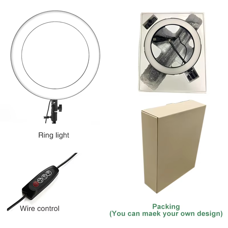 Ringlight Photography Photo Studio Dimmable Camera Ring Light Ringlight With Lamp Stand