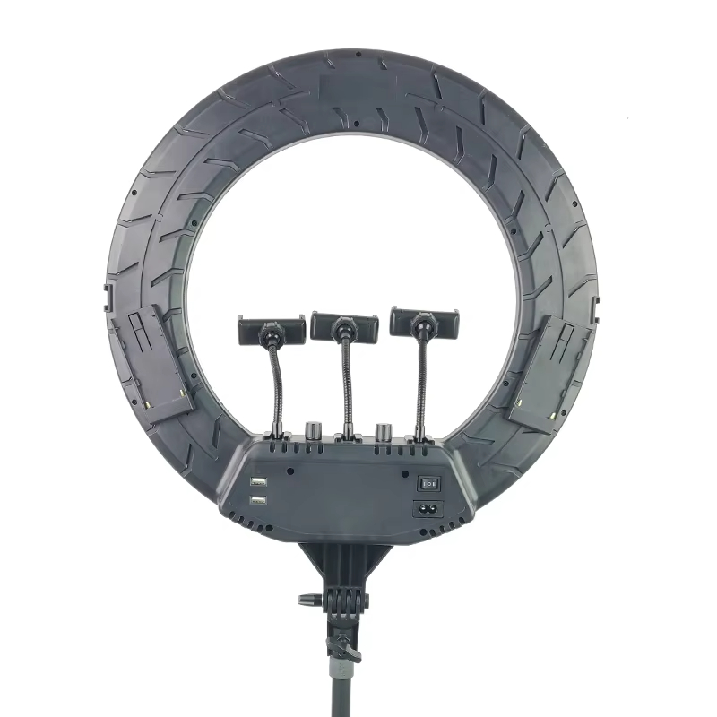 High Quality Led Circle Selfie Ring Light 14 Inch 3000-6000K Remote Control With Tripod Phone Holder Ring Light
