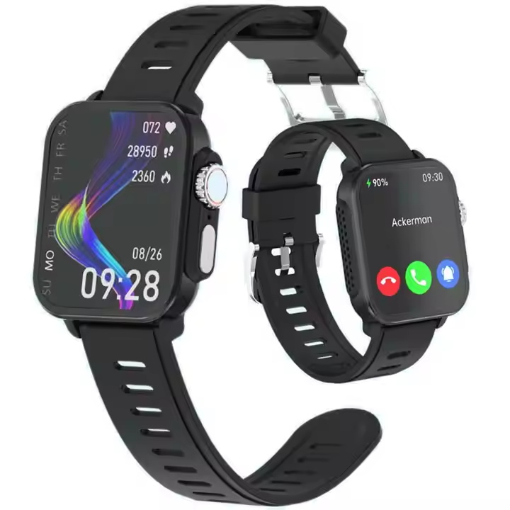 Spovan ECG + HRV + PPG Heart Rate Blood Pressure Oxygen Health Monitor Fitness Smart Watch